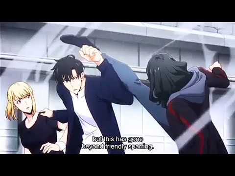 Korea S hunters vs Japan S hunters | Jinwoo interfering and saves cha Hae In | solo leveling s2