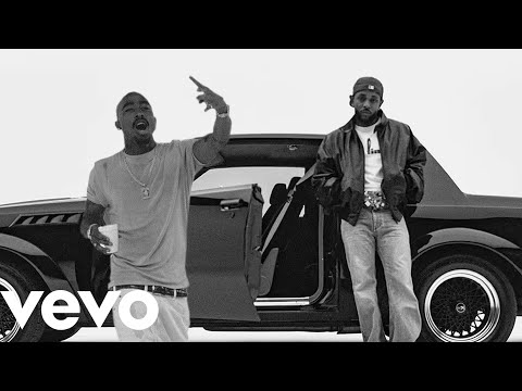 Kendrick Lamar & 2Pac - tv off x hit em' up (Music Video)