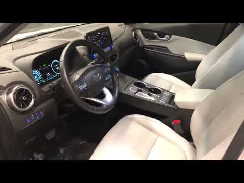 2023 Hyundai Kona Electric Ultimate FWD in White for sale at Finch Hyundai in London, ON