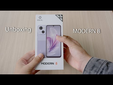 OSCAL MODERN 8: Official Unboxing | New MODERN Series Phone with Fashion for the Youth