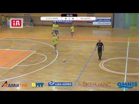 04. KROG - 2022/23: ENOTNE 1. DRL - ŽENSKE: Ž.U.R.D. KOPER : RK ZVEZDA LOGATEC