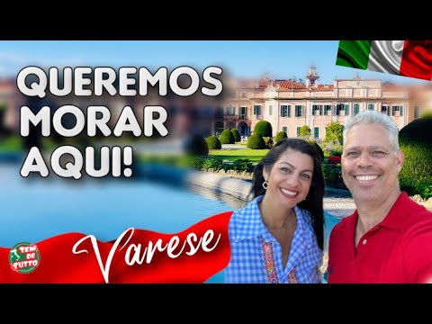 VARESE- UMA CIDADE ITALIANA 🇮🇹COLADA NA SUÍÇA🇨🇭