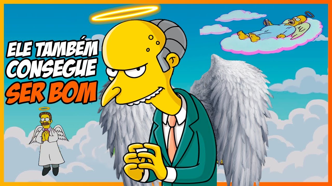 5 VEZES QUE O Sr BURNS FEZ O BEM - Os Simpsons