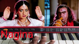 Download lagu Mai Teri Dhusman Dushman Nagin Dhun | Nagina | piano keyborad tutorial with notition !! mp3