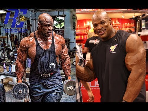 Greatest bodybuilder of all time: Ronnie Coleman Then & Now Training Hard