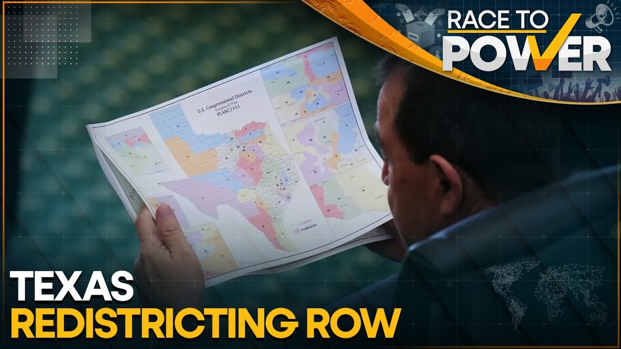 U.S. Court Blocks Use of New Texas Map | Race To Power | Wion