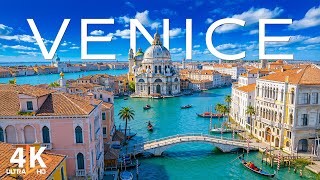 Venice 4K UHD 🇮🇹 Floating palaces, silent canals, and the timeless romance of this Italian city