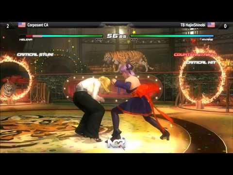 DOA5LR: Corposant CA vs TB|HajinShinobi - Grand Finals- NCR 2015