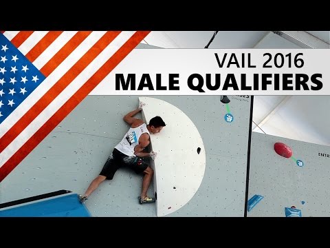 Vail Bouldering World Cup 2016 | Male Qualifiers