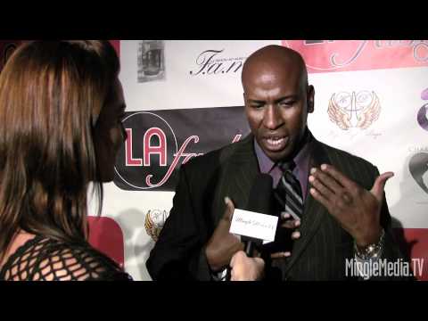 Easu McKnight at "Caring with Style" Pre-Emmy's Fashion Show Red Carpet