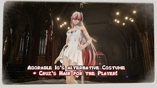 Mod Showcase - Adorable Io's alternative Costume and Cruz's Hair for the Player