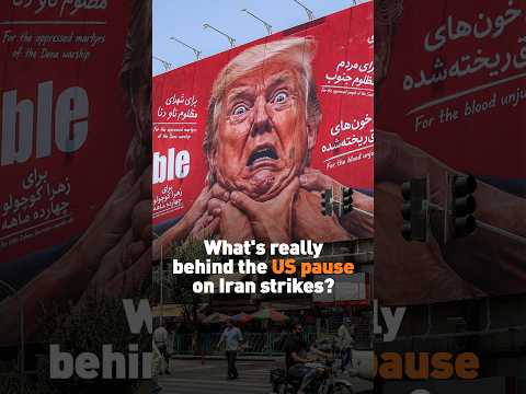 What's really behind the US pause on Iran strikes?