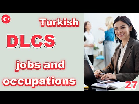Turkish Daily Life common Sentences #27 | Jobs & Occupations Life in 10 minutes 👩🔧👨⚕️