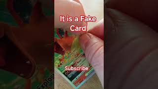 Fake Card, charizarnd #pokemon #masterballgr #pokemoncards #cards #viral #pokemontcg