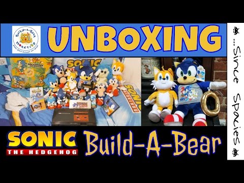 Sonic the Hedgehog Build-a-Bear Unboxing