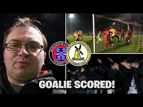 GOALKEEPER Actually SCORED a Goal! 😵 | Winchester City v North Leigh