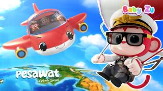 Download lagu Pesawat ♪ Pesawat Mengelilingi Dunia ♪ Lagu Original BabyZu ♪ BabyZu #indonesia #laguanak mp3