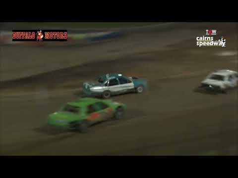 Aug 20 at TWW Cairns Speedway - Buffalo Motors Super Street Sedans NQ titles heat 5