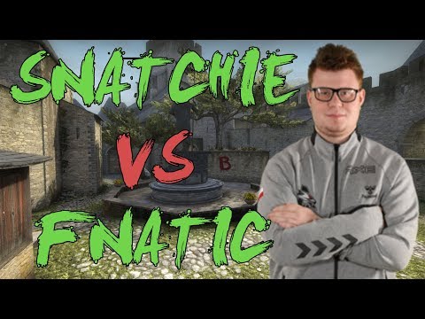 CSGO: POV AGO snatchie vs fnatic (38/20) cobblestone @ ESL Pro League Season 7 EU