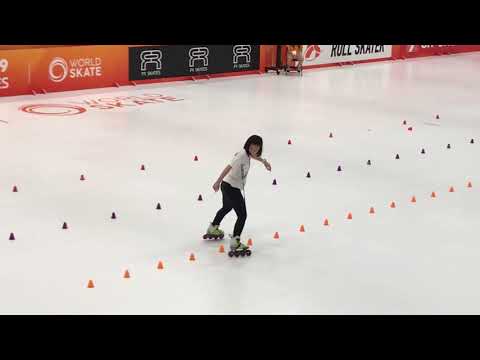 2019WRG Inline Freestyle Classic Slalom JRW Qualification G2 9th Place Loo Jessica(HKG)