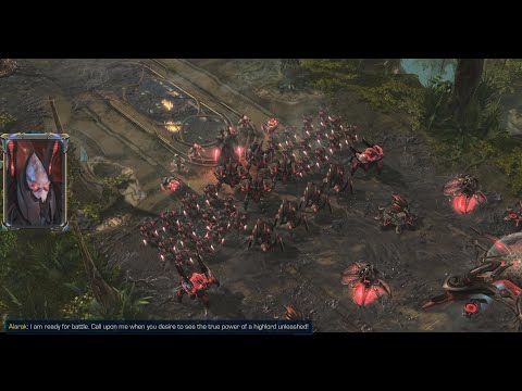 StarCraft 2 Legacy of the Tal'Darim Mission 1 - For Aiur!