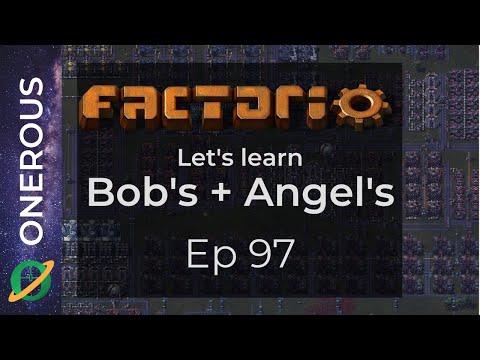 Factorio Let's Learn Bob's + Angel's Ep 97: Bio research and garden farming