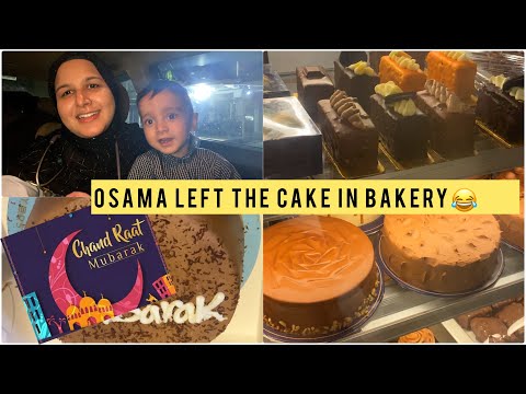 CHAND RAAT WITH US😍 Osama left the cake at layers😆-Last Ramzan Vlog