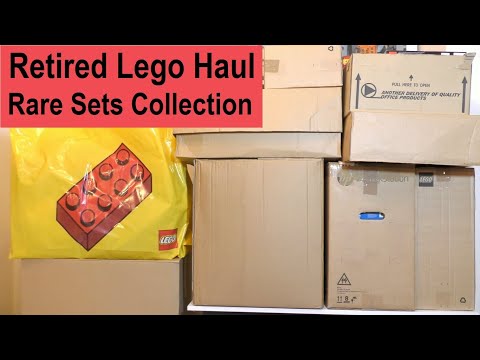 Retired Lego Haul - Rare Sets Collection