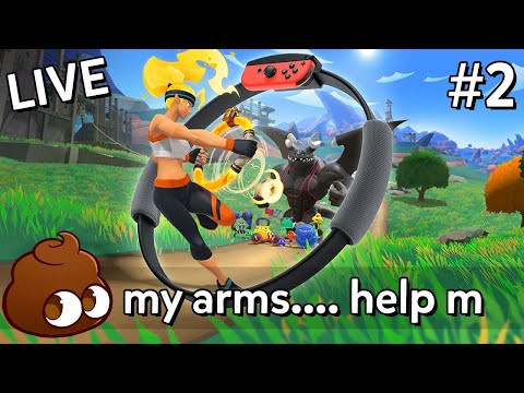 「LIVE」Ring Fit Adventure (#2): say no to fitness