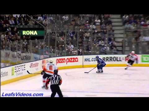 Flyers @ Maple Leafs - Joffrey Lupul Scores - 110310