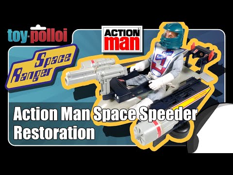 Vintage Action Man Space Speeder repair guide - Toy Polloi