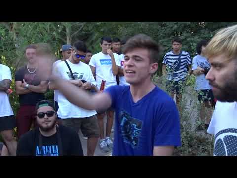 Canario y Joster VS Efe-R y Haron - Laser battle Dual (CUARTOS)