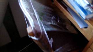 Pranking Bubba with saran wrap