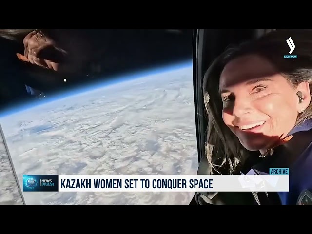 Kazakh women set to conquer space