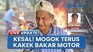 Detik-detik Kakek Bakar Motor di Sulbar, Kesal Perbaikan sampai Rp 7 Juta Tapi Mogok Terus