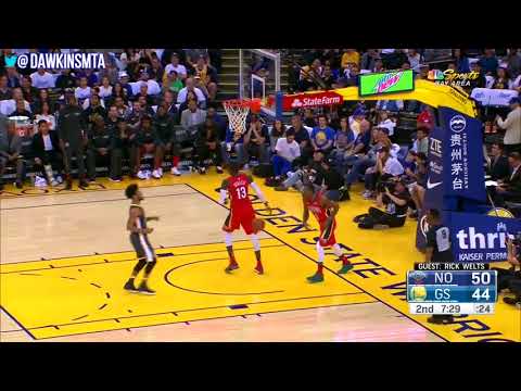 Rajon Rondo Full Highlights 2018.4.7 GS Warriors vs NO Pelicans 12 Pts, 17 Asts! | FreeDaw