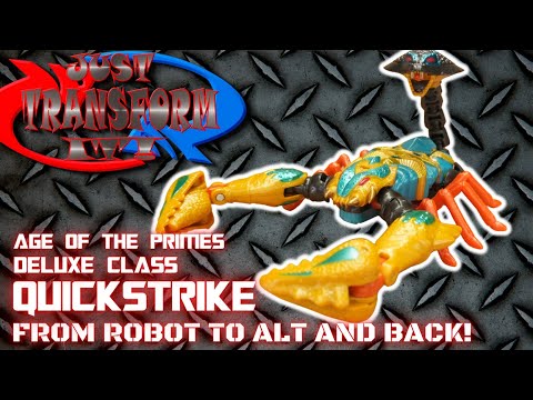 JUST TRANSFORM IT!: Age of the Primes Deluxe Quickstrike