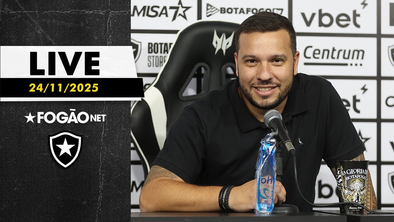 LIVE | Botafogo define posições prioritárias para 2026; Alessandro Brito encaminha renovação LIVE | Botafogo define posições prioritárias para 2026; Alessandro Brito encaminha renovação