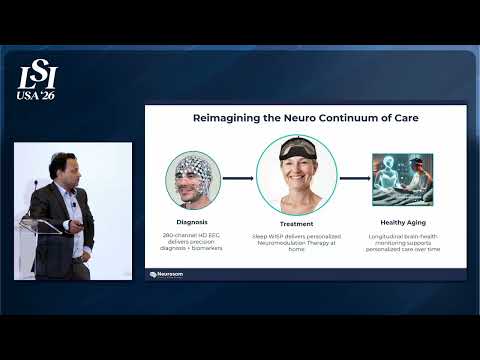 Viral Sheth, Neurosom - Wearable sleep therapy for deeper, restorative sleep | LSI USA '26