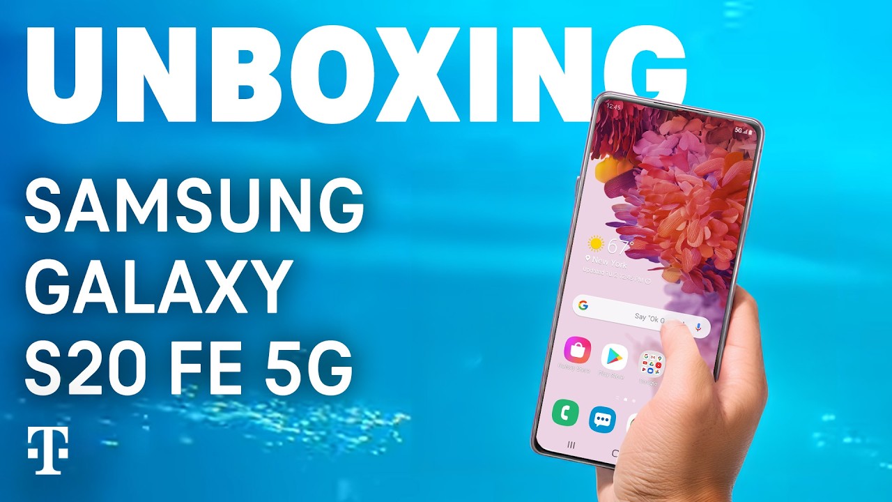 Samsung Galaxy S20 Fan Edition 5G Unboxing UNDERWATER! | T-Mobile