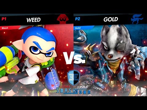 SmashDown Ultima Vol. 4  - Weed Vs. Gold - Winners Round 3
