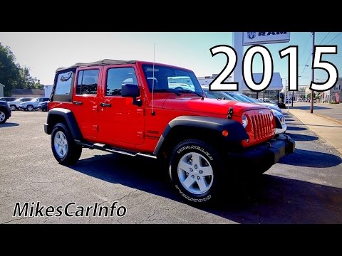 👉 2015 JEEP WRANGLER UNLIMITED SPORT