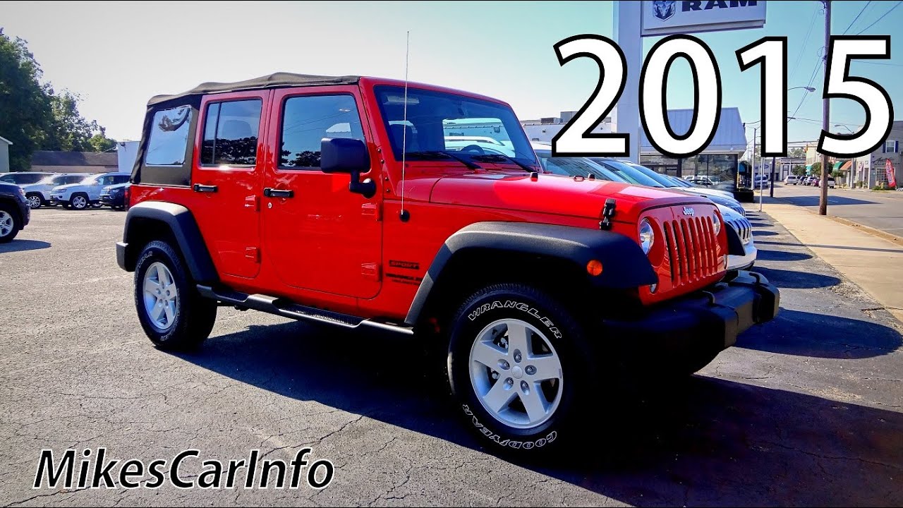 2015 JEEP WRANGLER UNLIMITED SPORT 4587