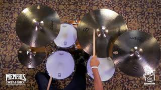 Video thumbnail for Zildjian 24" S Medium Ride Cymbal - 4384g (S24MR-1071217HH) by Memphis Drum Shop