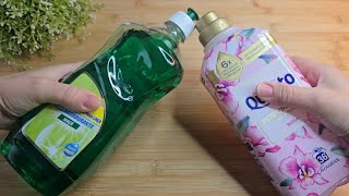 Mix Softener with Dish Soap, and You'll Be Surprised What Will Happen 10 Minutes Later