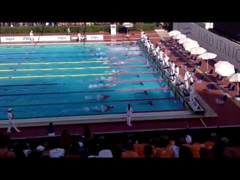 50 Farfalla Senior Femmine - Finale - CAMPIONATI ITALIANI ESTIVI JUNCADSEN 2013