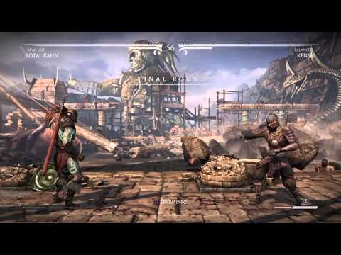 Mortal Kombat X - Kotal Kahn Ranked Matches (vs Jason, Kenshi, Kitana)