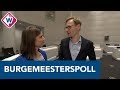 Omroep West heeft de uitslag van de burgemeesterspoll afgeleverd in het stadhuis - OMROEP WEST