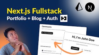 Build a Fullstack Portfolio App with Next.js 16, Prisma 7, Better Auth, PostgreSQL & ShadCN UI