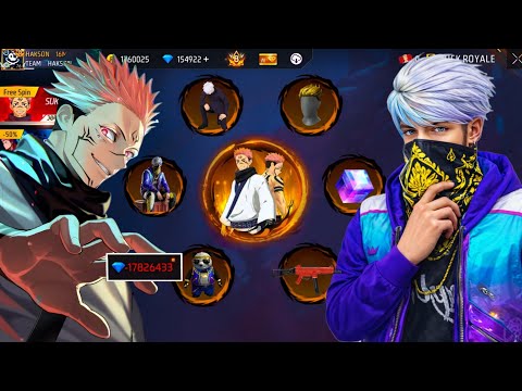 FINALLY I GOT SUKUNA BUNDLE IN FREE FIRE 